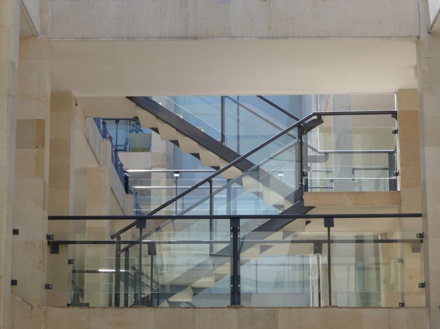 modern office interior architectural details
